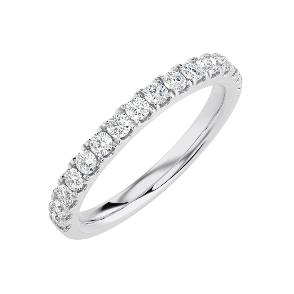 XIV Karats Style E 14kt Gold 0.40 - 0.60 Carat Stacking Ring (US Size 7)